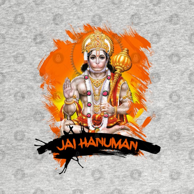 Jai Hanuman Hindu Worshipping by rumsport